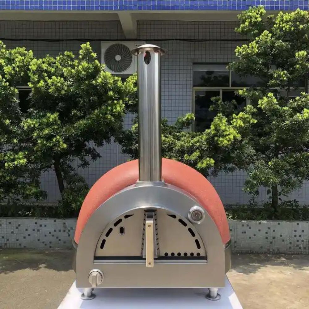 Outdoor Clay Gas Pizza Oven