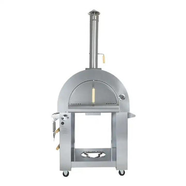 This pizza oven heats up quickly, reaching temperatures up to 700°F in as little as 10 minutes, allowing you to cook pizza faster than ever before.